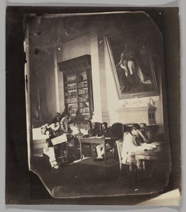 Asilo Imperial de Vincennes: a biblioteca de Charles Nègre