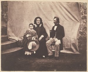 Grupo familiar de Charles Nègre