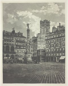 Paris, Place de Châtelet de Charles Nègre