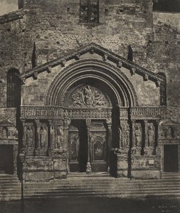 Portal de Saint-Trophime de Arles de Charles Nègre