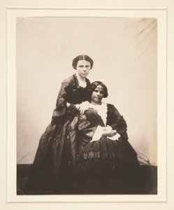Retrato de Duas Mulheres de Charles Nègre