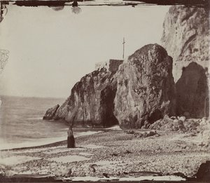 Mulher à beira-mar de Charles Nègre