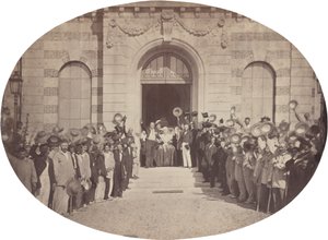 Asilo Imperial de Vincennes: 15 de agosto, Saudação ao Imperador de Charles Nègre