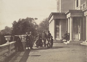 [Lord Brougham e sua família, Cannes], 1862. de Charles Nègre