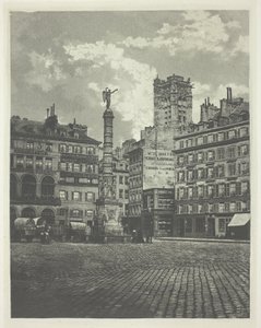 Paris, Place de Châtelet de Charles Nègre
