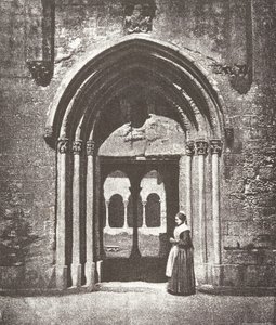 Portal de Saint-Trophime, entrada do Claustro, Arles, Igreja Metropolitana de Saint-Trophime,..., 1852.
