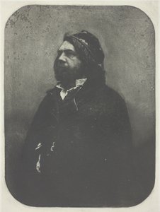 Retrato de Theophile Gautier segundo Nadar de Charles Nègre