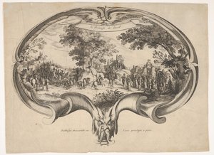 O Triunfo de David, de um fã de Jacques Callot