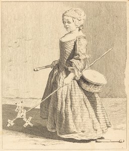Le Jeune Soldat de Charles Nicolas Cochin I after Jean Siméon Chardin