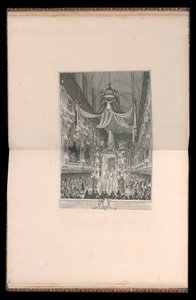 Funeral de Marie Thérèse da Espanha, Dauphine da França, na igreja de Notre Dame, Paris