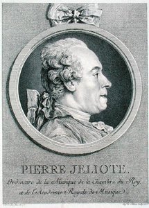Pierre Jeliote (1713-97) gravada por Augustin de Saint-Aubin (1736-1807) 1771 (gravura) de Charles Nicolas II (after) Cochin