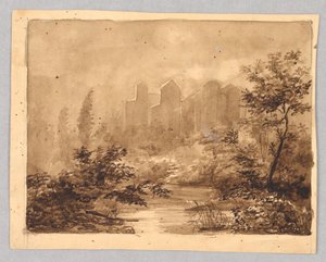 Paisagem de Charles Nicolas Ransonnette