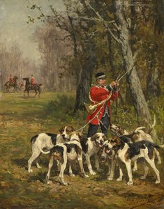 Cães de caça, c.1850-97