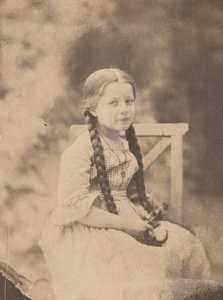 Marie LaPorte, meados da década de 1850 (foto) de Charles Ozanam