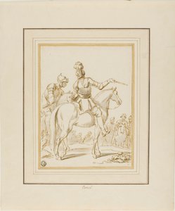 Cavaleiros a cavalo de Charles Parrocel