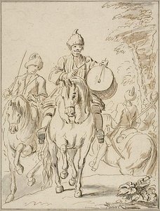 Cavaleiros orientais de Charles Parrocel