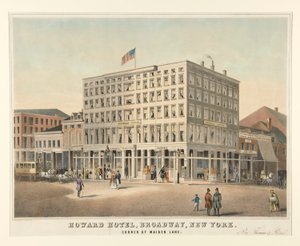 Howard Hotel, Broadway, Nova Iorque de Charles Parsons