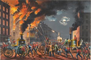 A Vida de um Bombeiro: A Nova Era. Vapor e músculo.