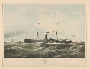 O navio a vapor dos Estados Unidos Báltico de Charles Parsons
