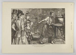 Forno de recozimento em Tower Hill, do The Graphic, 1895