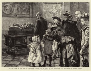 No túmulo do herói de Cartum, visitantes de São Paulo no aniversário da morte do general Gordon