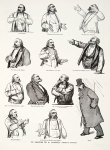 Um discurso do Sr. Gambetta: Gestos e Atitudes, da História da Terceira República, vol. Eu, História Política, pub.1933