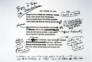 Prova Corrigida das Flores do Mal de Charles Pierre Baudelaire