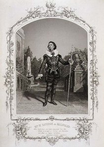 Sr. W. Davidge como Malvolio, Acto III Cena 4 da 
