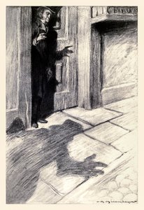 O Sr. Utterson tinha conhecimento de um estranho e leve passo de pé que se aproximava