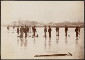 [Jogo de Curling]. de Charles Reid