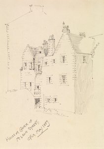 Casa na esquina da Mcleod Street de Charles Rennie Mackintosh