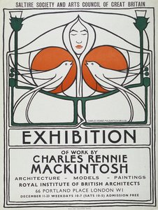 Poster: The Scottish Musical Review, reprodução de 1953 após 1896 original (litografia a cores)