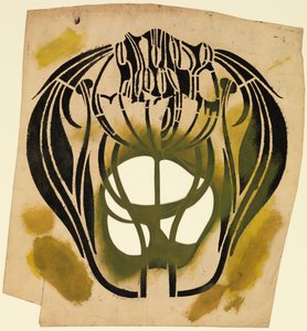Estêncil de Charles Rennie Mackintosh
