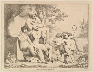 Three Putti Dancing to a Piper, 1 de março de 1780.