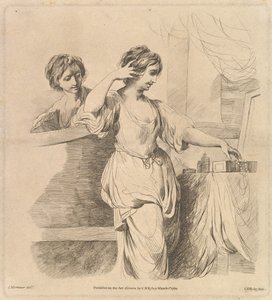 Mulher em seu banheiro, 1 de março de 1780.