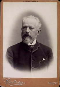 Peter Ilich Tchaikovsky, compositor russo, final do século XIX