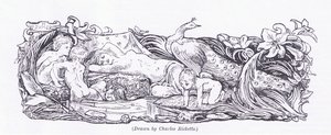 Verão, da revista de arte de 1893, Cassell and Company, 1893 de Charles Ricketts
