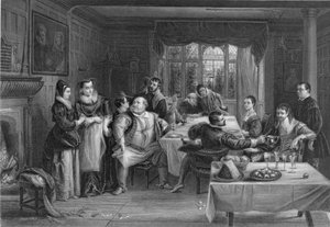 Falstaff and his Friends, gravada por William Greatbach (b.1802) (gravura)