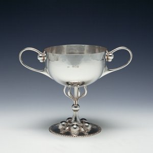 Copa esportiva ou Sugar Basin, c.1893 (prata) de Charles Robert Ashbee