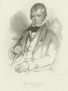 Sir Walter Scott de Charles Robert Leslie