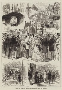 Festas de Chester e Eton Hall na vinda da idade de Earl Grosvenor