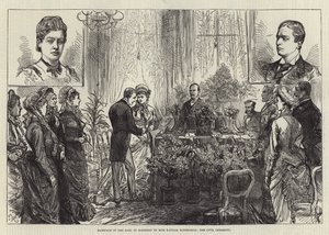 Casamento do Conde de Rosebery com a Miss Hannah Rothschild, a Cerimônia Civil