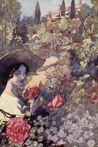 O nosso Jardim Sentimental: Verão (cor litho) de Charles Robinson
