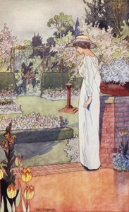 O nosso Jardim Sentimental: O Jardim Holandês (cor litho) de Charles Robinson