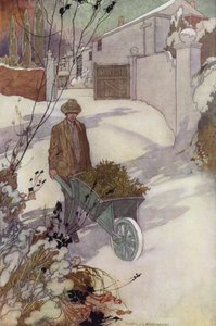 O nosso Jardim Sentimental: Inverno (cor litho) de Charles Robinson