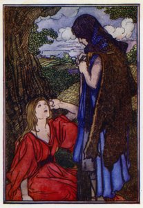 O Sapo Benevolente (cor litho) de Charles Robinson