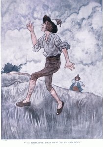 O simplório foi caçar para cima e para baixo, década de 1930 de Charles Robinson
