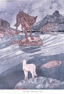 O lobo e o cordeiro, década de 1930