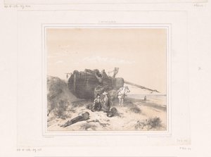 Barco na praia de Charles Rochussen