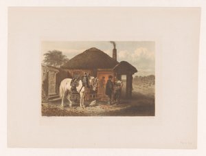 Agricultor em conversa com o homem de Charles Rochussen
